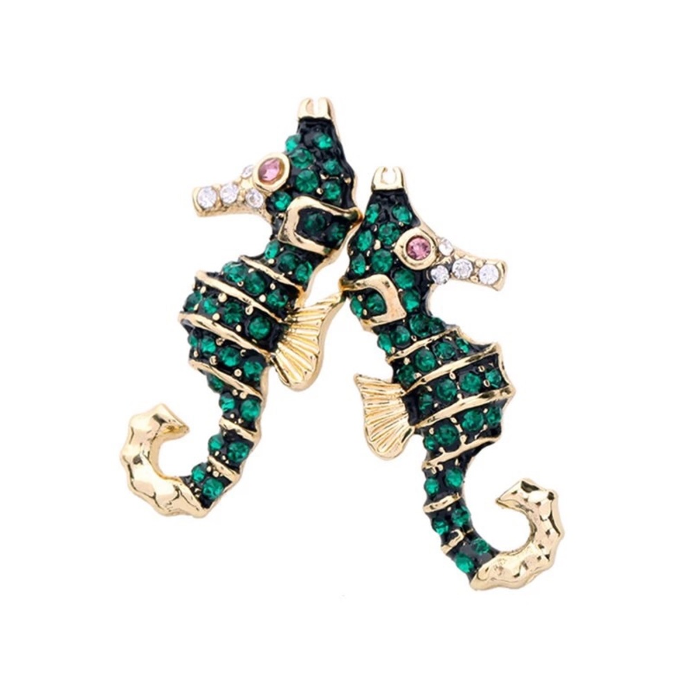 Sea Horse Earrings - Picture 1 of 4